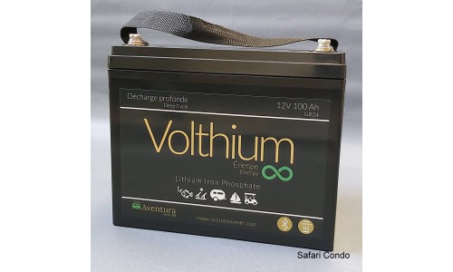 Battery / 12V Lithium 100Ah - Volthium  