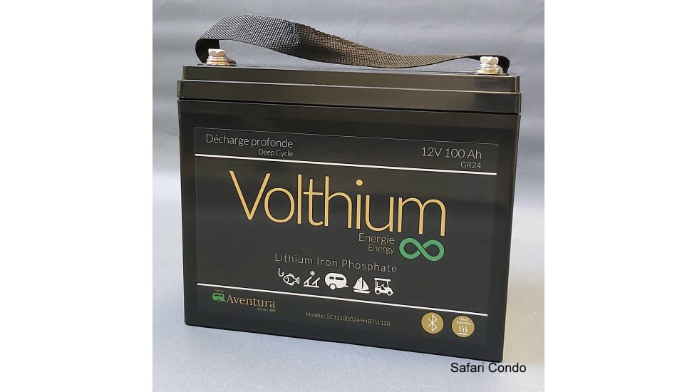 Batterie / Lithium 12V 100Ah - Volthium 