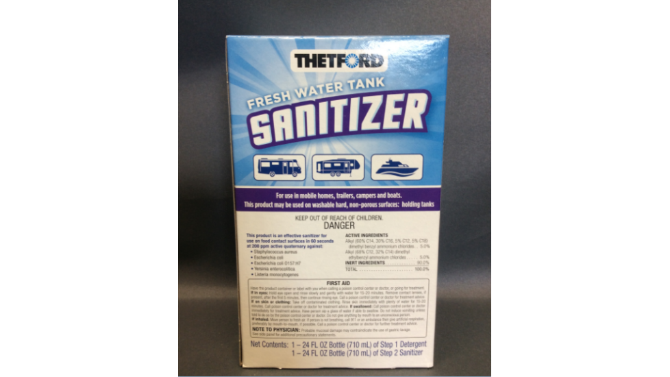 Sanitizer Treatment - Thetford