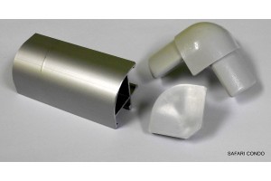 Extrusion en aluminium - Option Décor 