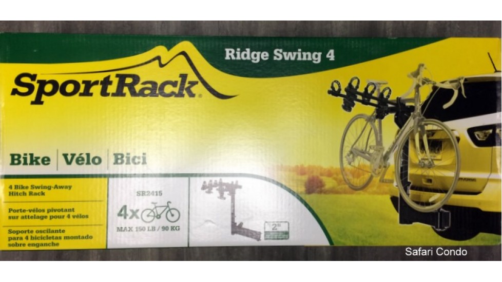 sportrack swing away bike rack